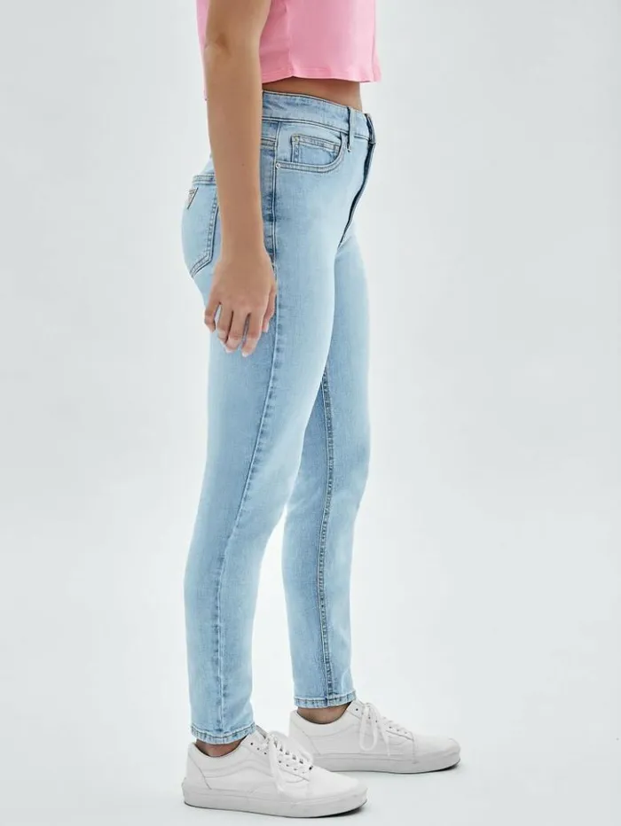 Women GUESS Jeans and Denim GUESS Originals Kit Super HighRise Skinny Jeans Go Broadway Lt Wash Women GUESS Jeans and Denim GUESS Originals Kit Super HighRise Skinny Jeans Go Broadway Lt Wash