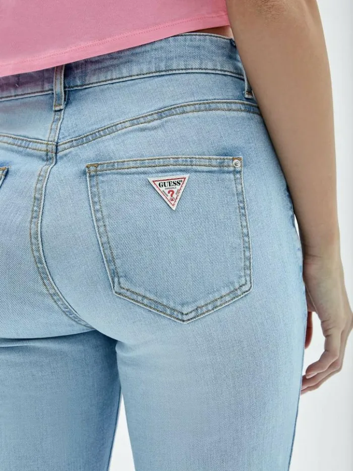 Women GUESS Jeans and Denim GUESS Originals Kit Super HighRise Skinny Jeans Go Broadway Lt Wash Women GUESS Jeans and Denim GUESS Originals Kit Super HighRise Skinny Jeans Go Broadway Lt Wash