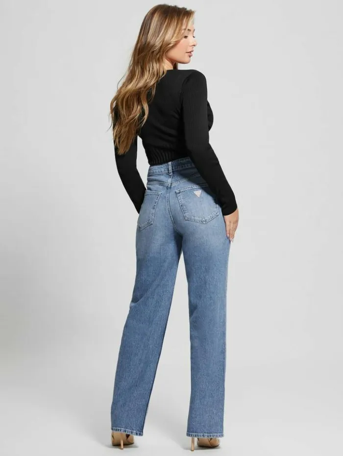 Women GUESS Jeans and Denim Hollis HighRise Straight Jeans Oneroa