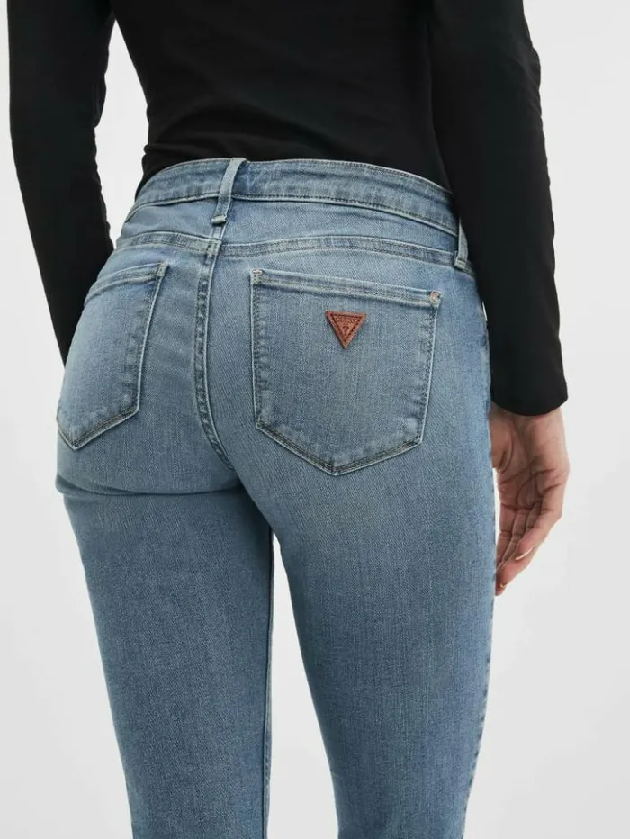 Women GUESS Jeans and Denim LowRise Power Skinny Afina Blue