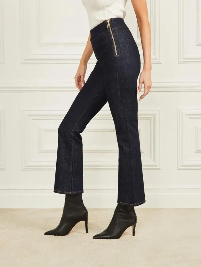 Women GUESS Jeans and Denim Mia Denim Flare Pant Hailey Wash