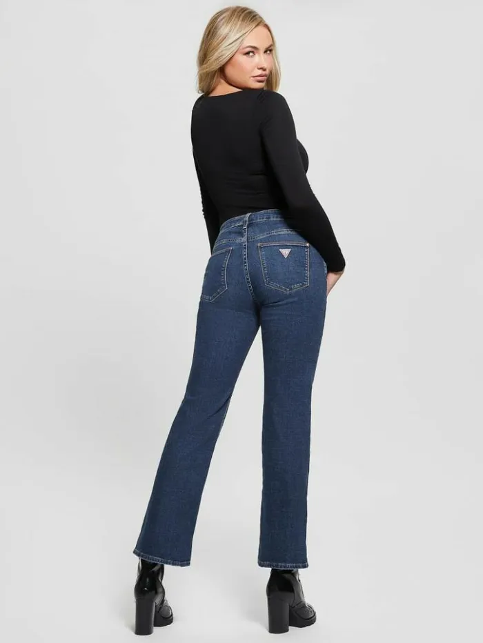Women GUESS Jeans and Denim Sexy Bootcut MidRise Jeans Element Wash