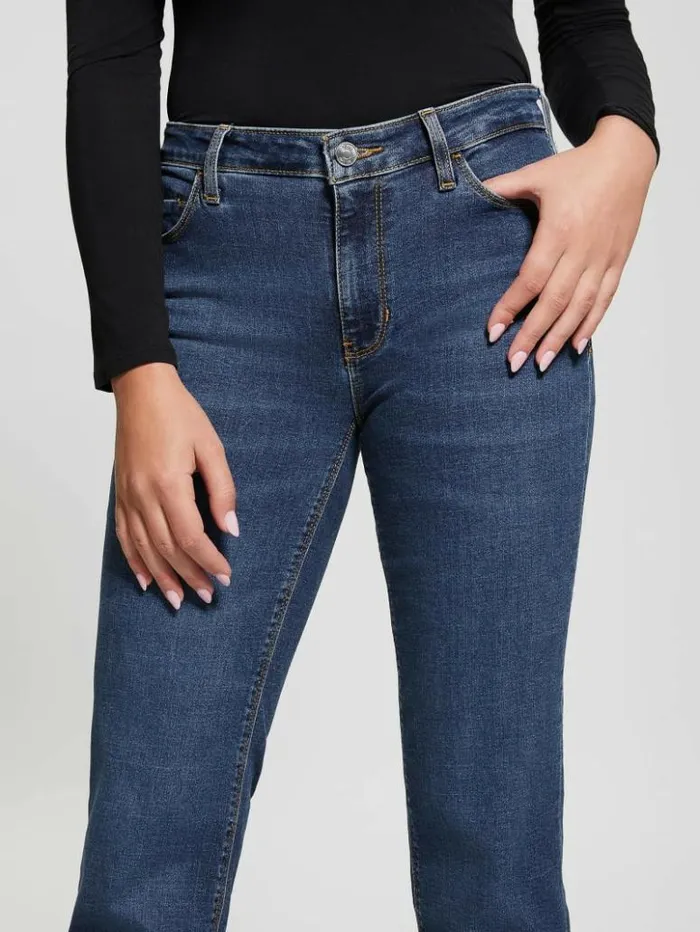 Women GUESS Jeans and Denim Sexy Bootcut MidRise Jeans Element Wash
