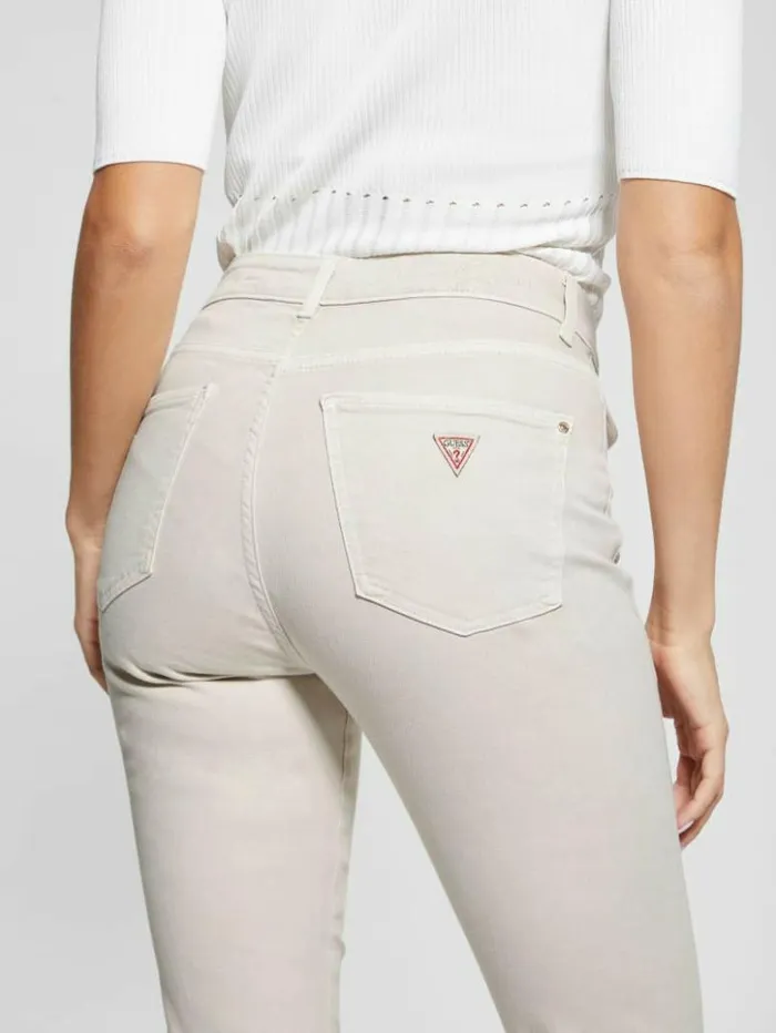 Women GUESS Jeans and Denim Sexy Flare Jeans Vanilla Blush
