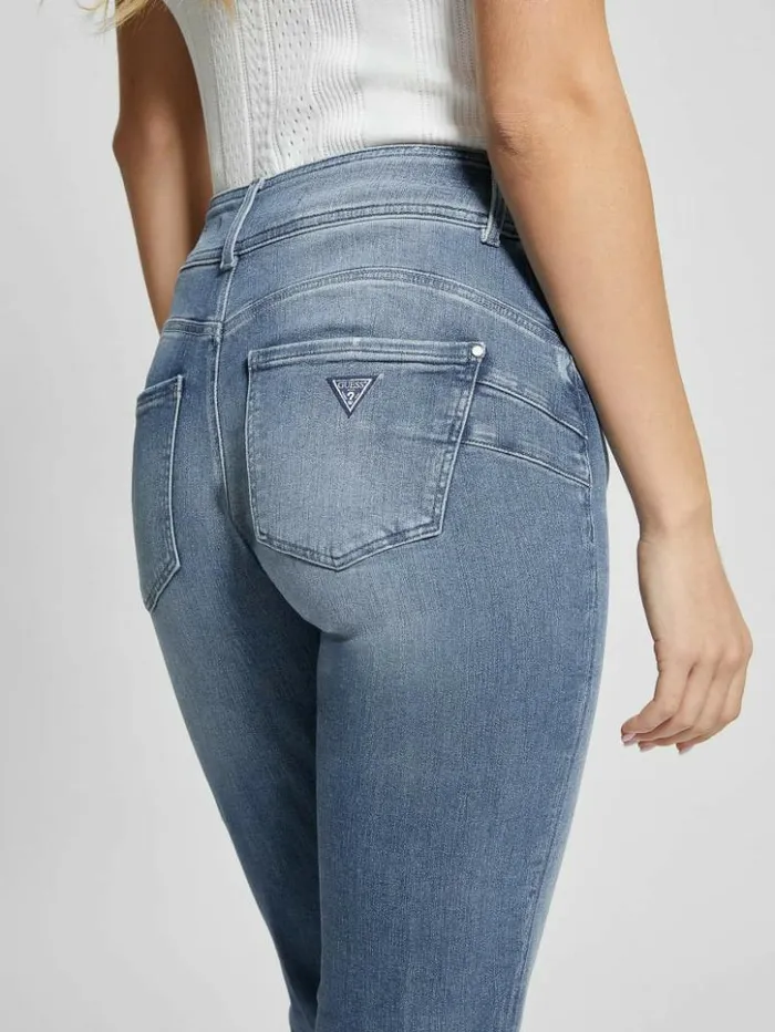 Women GUESS Jeans and Denim Shape Up Straight Jeans Adagio Clean