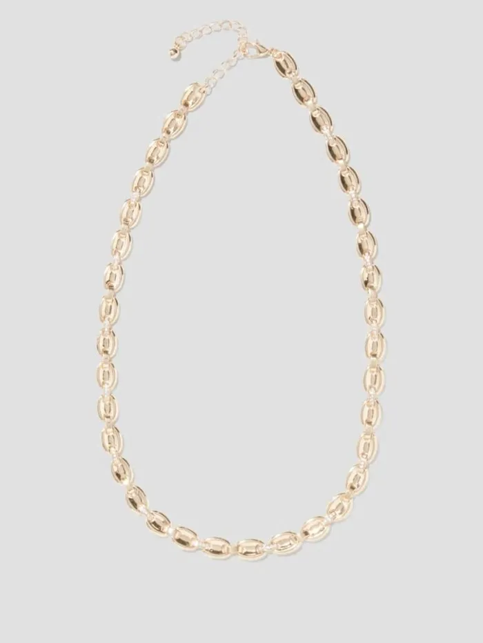 Women GUESS Jewelry GoldTone Dainty Collar Necklace Gold