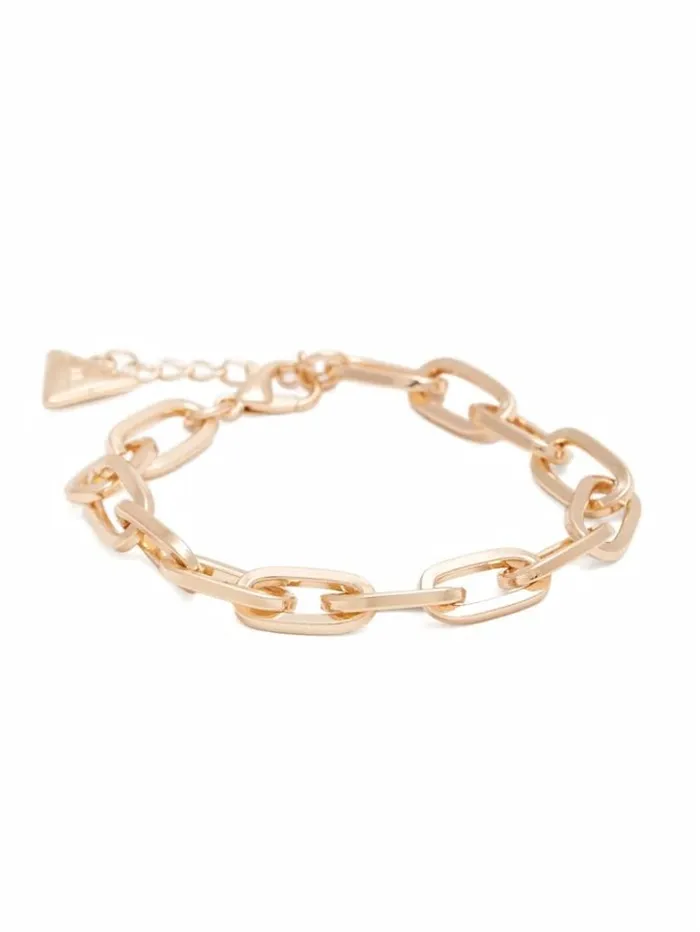 Women GUESS Jewelry GoldTone G Link Bangle Set Gold