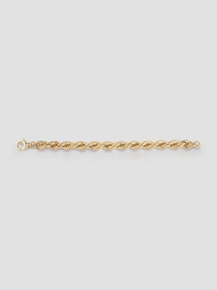 Women GUESS Jewelry GoldTone Rope Bracelet Yellow Gold