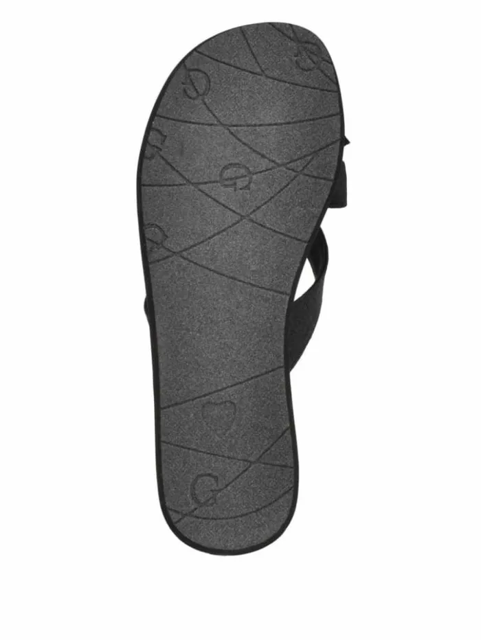 Women GUESS Sandals Tuta Bowtie Sandals Black 002