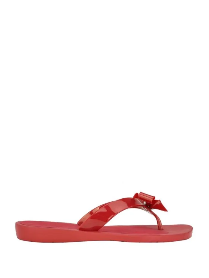 Women GUESS Sandals Tutu Bowtie Sandals Redblack