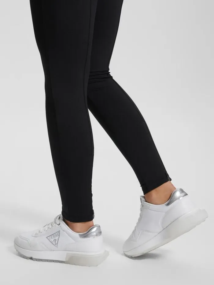Women GUESS Sneakers Melany Side Logo Sneakers White Graffiti