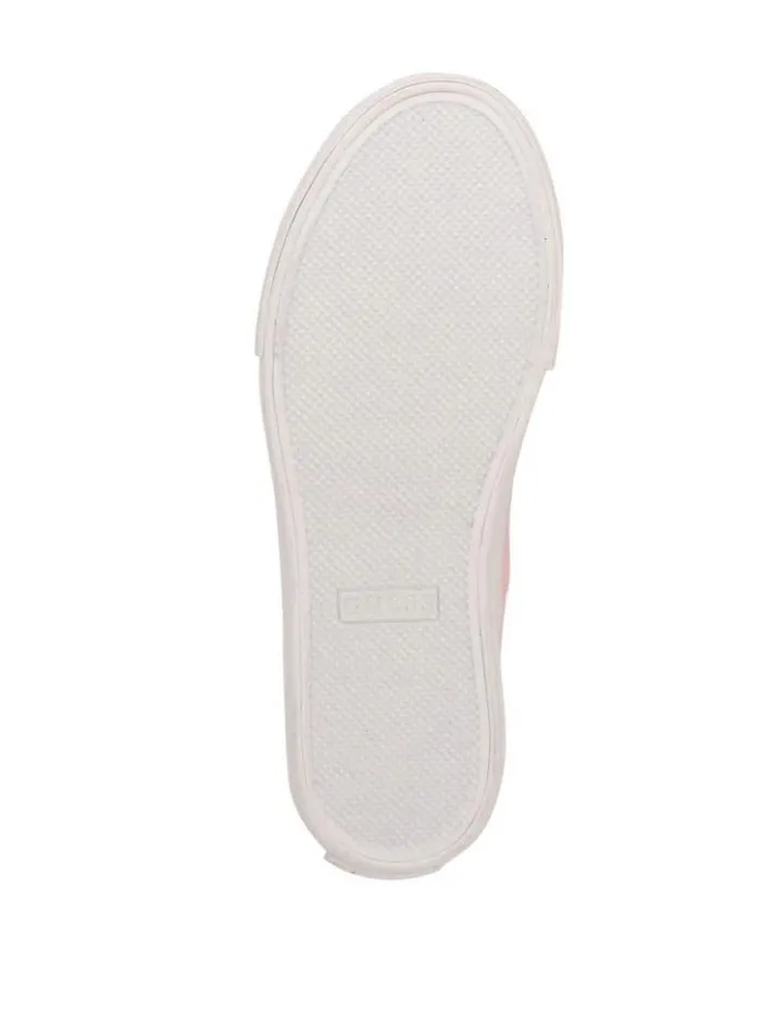 Women GUESS Sneakers Pranze LowTop Canvas Sneakers Light Pink