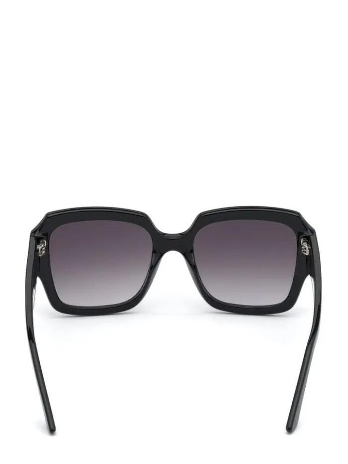 Women GUESS Sunglasses Addison Butterfly Sunglasses Silver