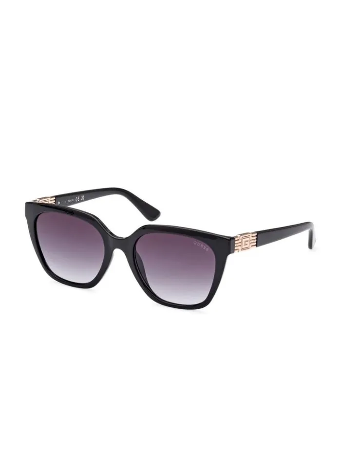 Women GUESS Sunglasses Square Sunglasses Silver