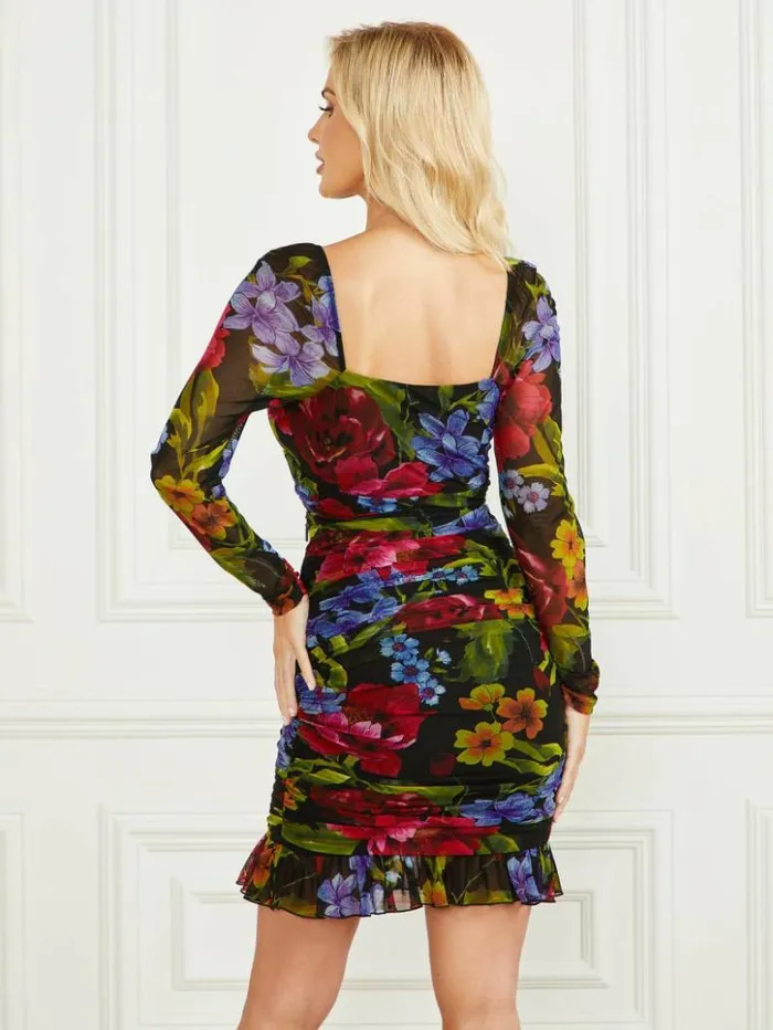 Women GUESS Tops Boldly Blooming Top Boldly Blooming Print