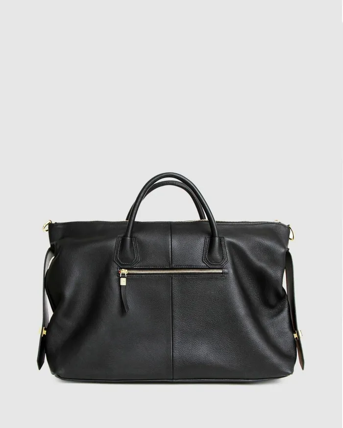 Women Handbags Belle and Bloom Wild Heart Weekender Bag 8211 Black