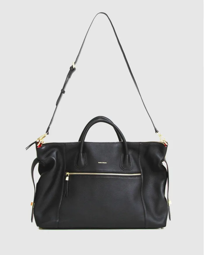 Women Handbags Belle and Bloom Wild Heart Weekender Bag 8211 Black