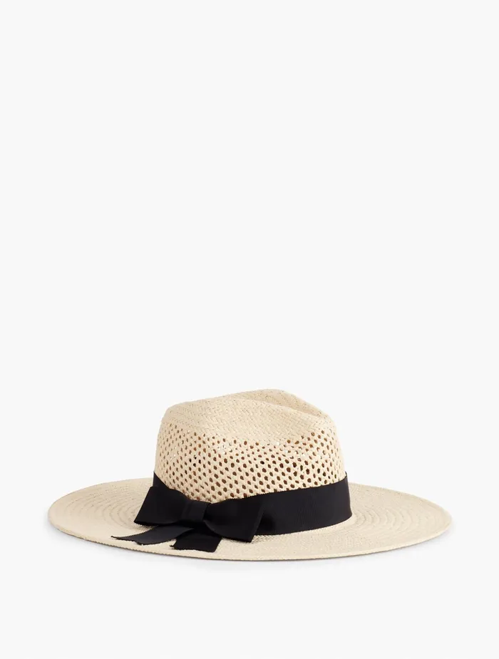 Women Hats Talbots Straw Floppy Hat Natural