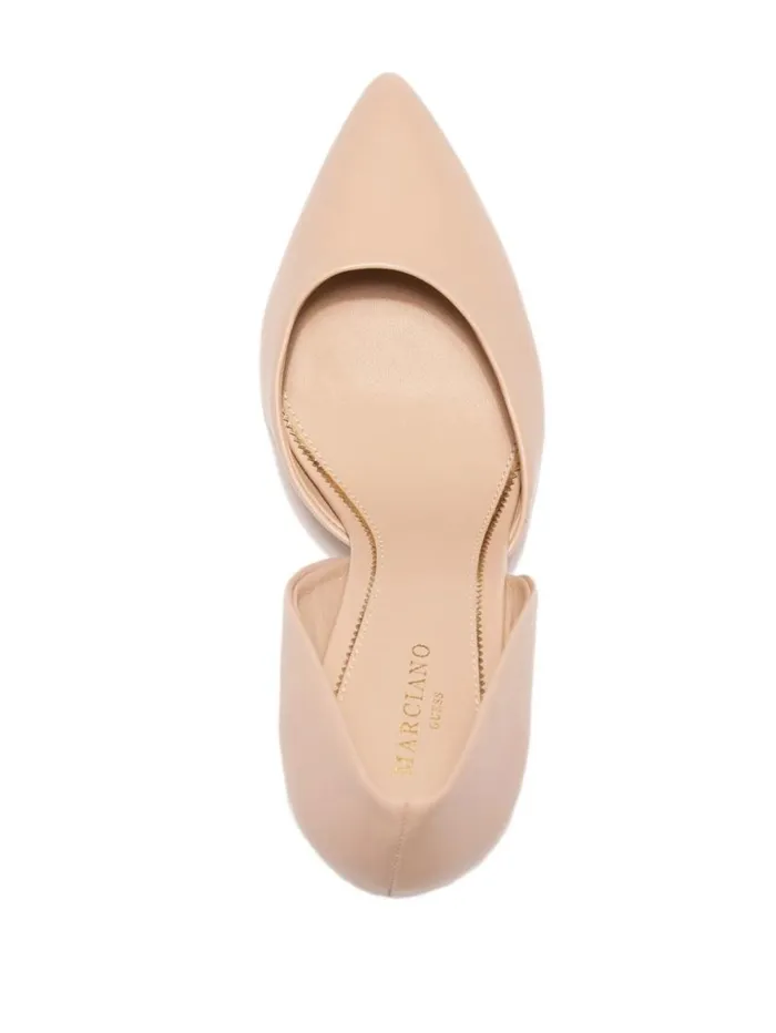 Women Heartbreaker Leather D039Orsay Pump Nude Marciano Shoes Women Heartbreaker Leather D039Orsay Pump Nude Marciano Shoes