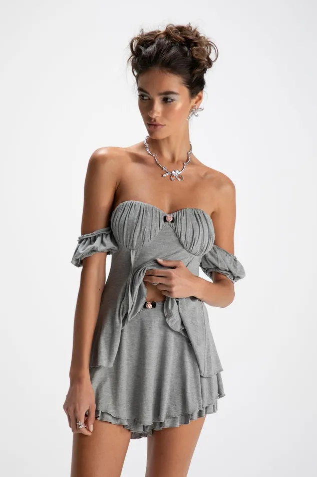 Women Heidi Top Skirt Nana Jacqueline Tops