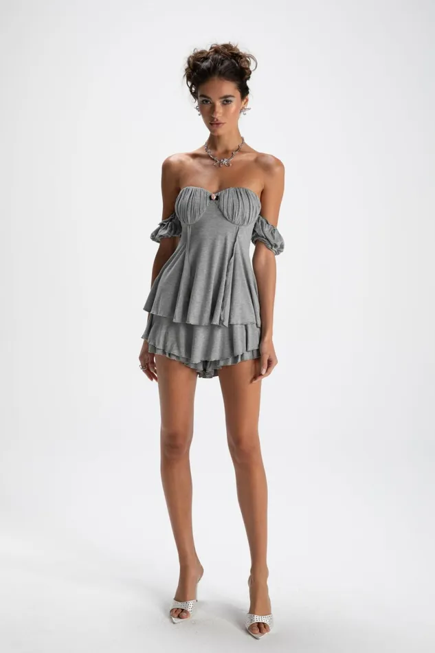Women Heidi Top Skirt Nana Jacqueline Tops