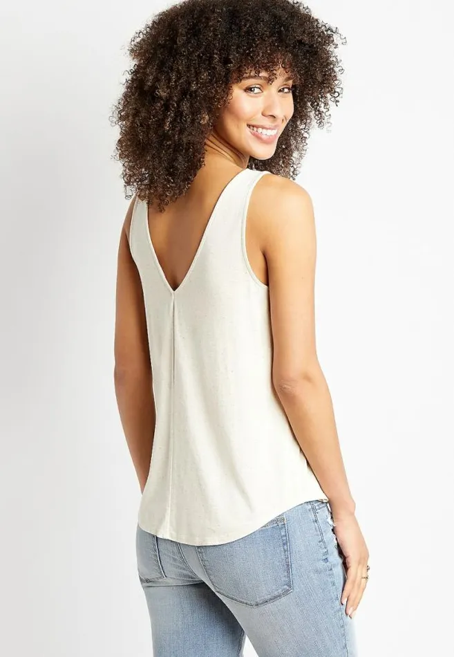 Women Henley Tank Top Maurices Tops