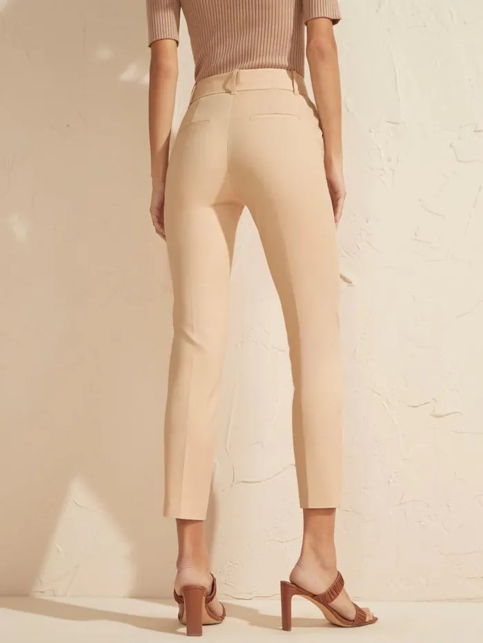Women Hollywood Chino Pant Neutral Ivory Marciano Bottoms Women Hollywood Chino Pant Neutral Ivory Marciano Bottoms