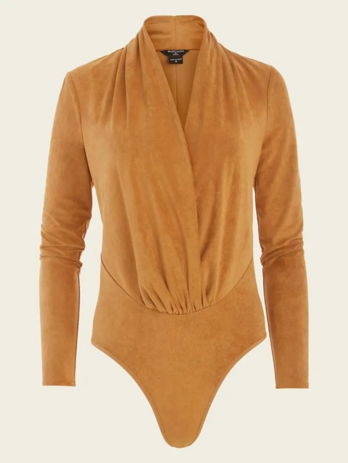 Women Hudson Bodysuit Blonde Ambition Multi Marciano Tops And Sweaters Women Hudson Bodysuit Blonde Ambition Multi Marciano Tops And Sweaters