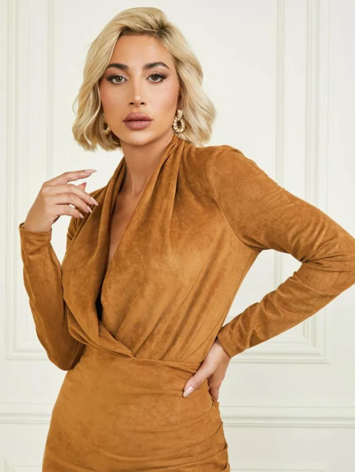 Women Hudson Bodysuit Blonde Ambition Multi Marciano Tops And Sweaters Women Hudson Bodysuit Blonde Ambition Multi Marciano Tops And Sweaters