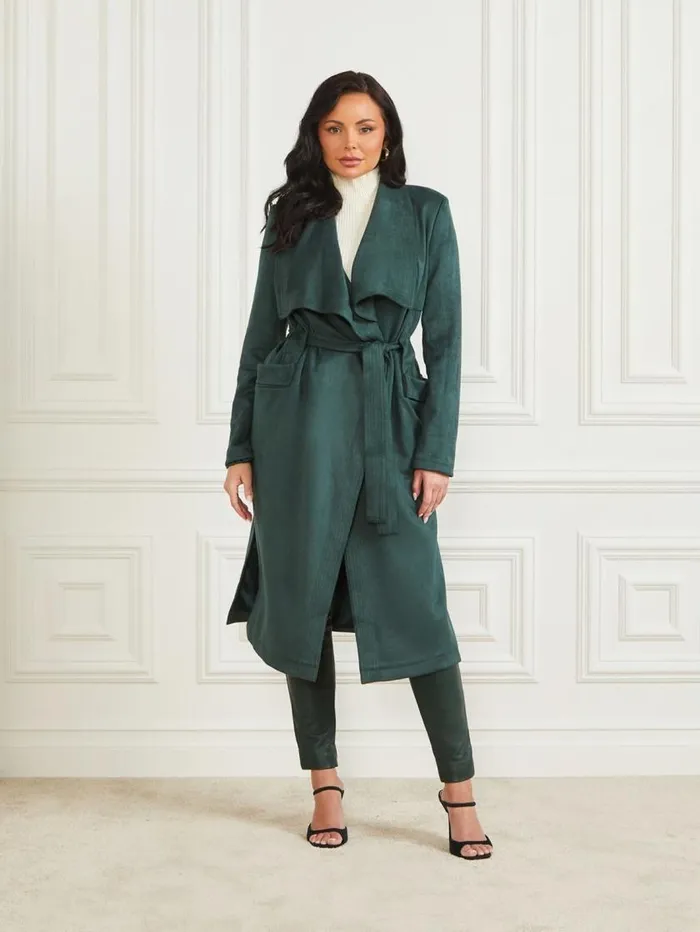 Women Hudson CoverUp Chenille Green Marciano Jackets Women Hudson CoverUp Chenille Green Marciano Jackets