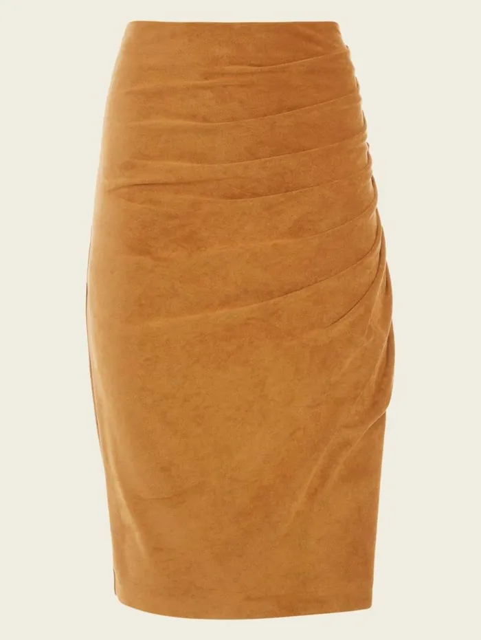 Women Hudson Pencil Skirt Blonde Ambition Multi Marciano Bottoms Women Hudson Pencil Skirt Blonde Ambition Multi Marciano Bottoms