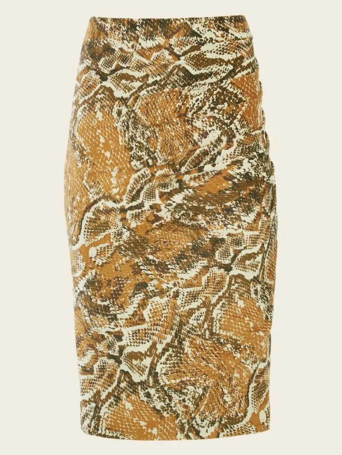 Women Hudson Snakeskin Printed Pencil Skirt Secret Skin Print Marciano Bottoms Women Hudson Snakeskin Printed Pencil Skirt Secret Skin Print Marciano Bottoms