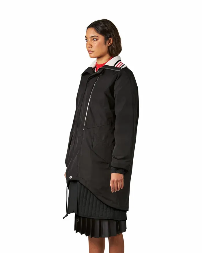 Women Jacket 8211 Black Paris Philippe Model Paris Outerwear