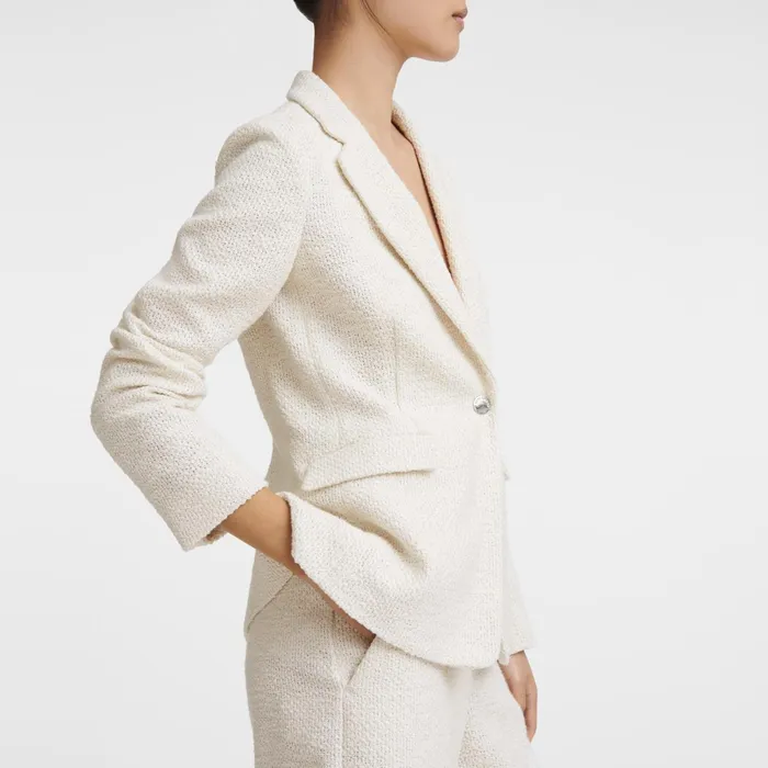 Women Jacket Ecru Longchamp Coats and Jackets