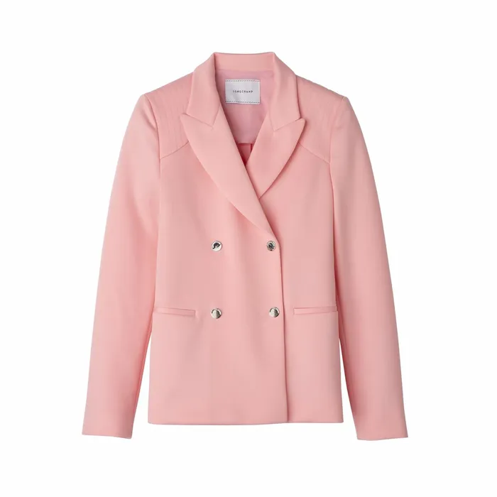 Women Jacket Pink Longchamp Coats and Jackets