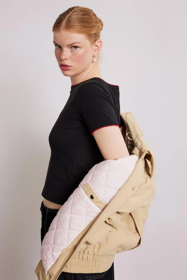 Women Jackets and Coats Damson Madder Claudia Bomber 8211 Tan