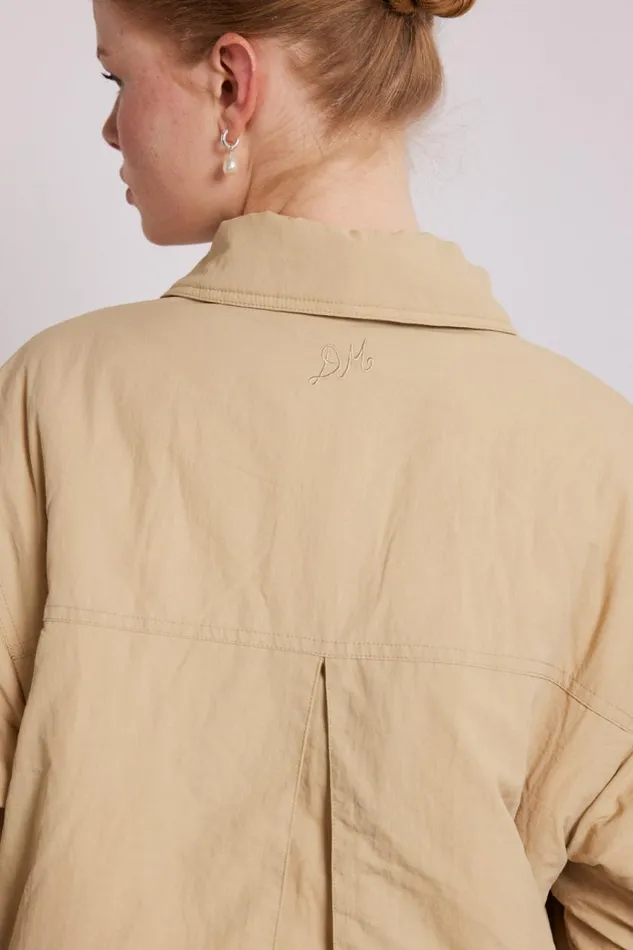 Women Jackets and Coats Damson Madder Claudia Bomber 8211 Tan