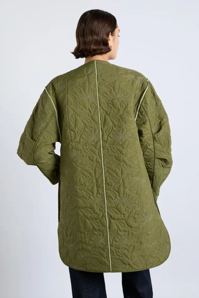 Women Jackets and Coats Damson Madder Valentine Jacket 8211 Green