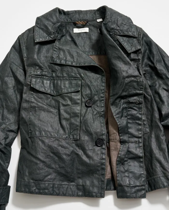 Women Jackets and Outerwear Billy Reid Field Jacket Forest Green