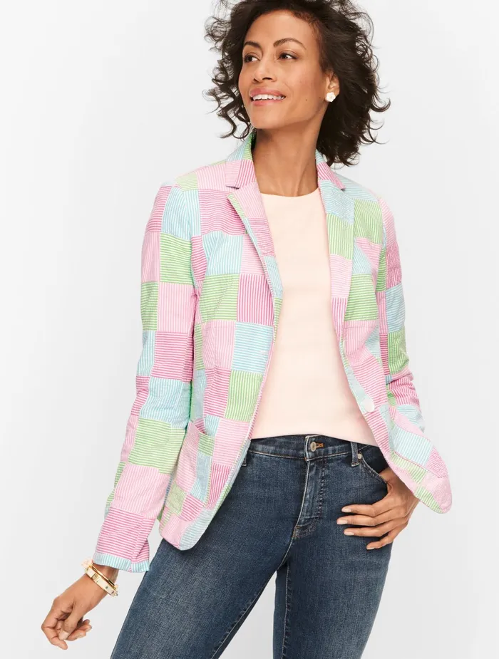 Women Jackets And Blazers Talbots Summer Blazer