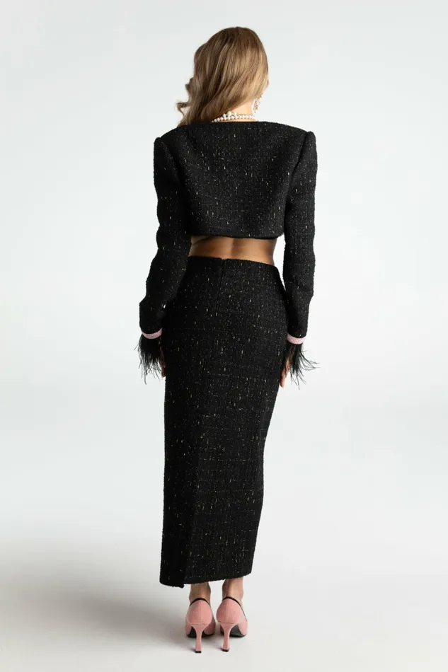 Women Jaina Tweed Jacket Nana Jacqueline Outerwear