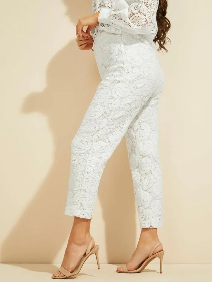 Women Janelle Pant Pale Pearl Marciano Bottoms Women Janelle Pant Pale Pearl Marciano Bottoms