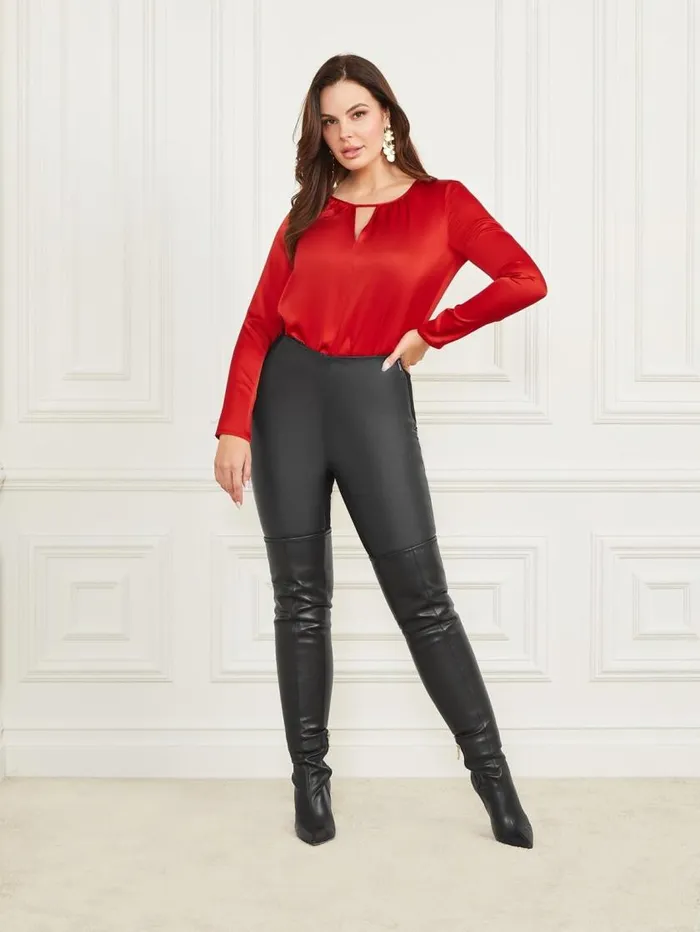 Women Jenni Bodysuit Red Hot Marciano Tops And Sweaters