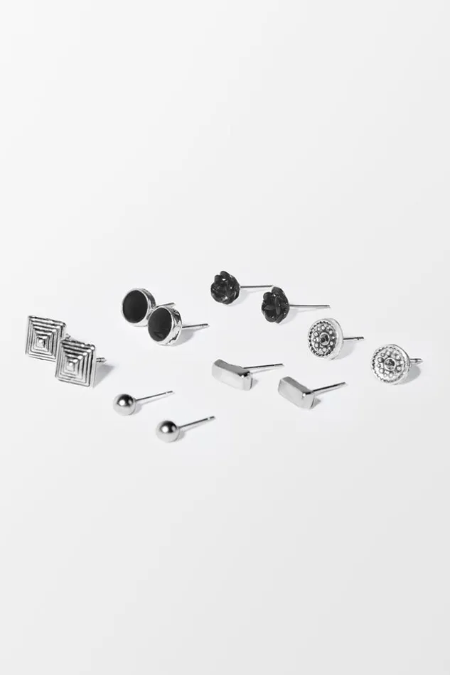 Women Jewellery Cupshe Katerina Geometric Ear Stud Multicolor