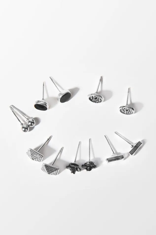 Women Jewellery Cupshe Katerina Geometric Ear Stud Multicolor