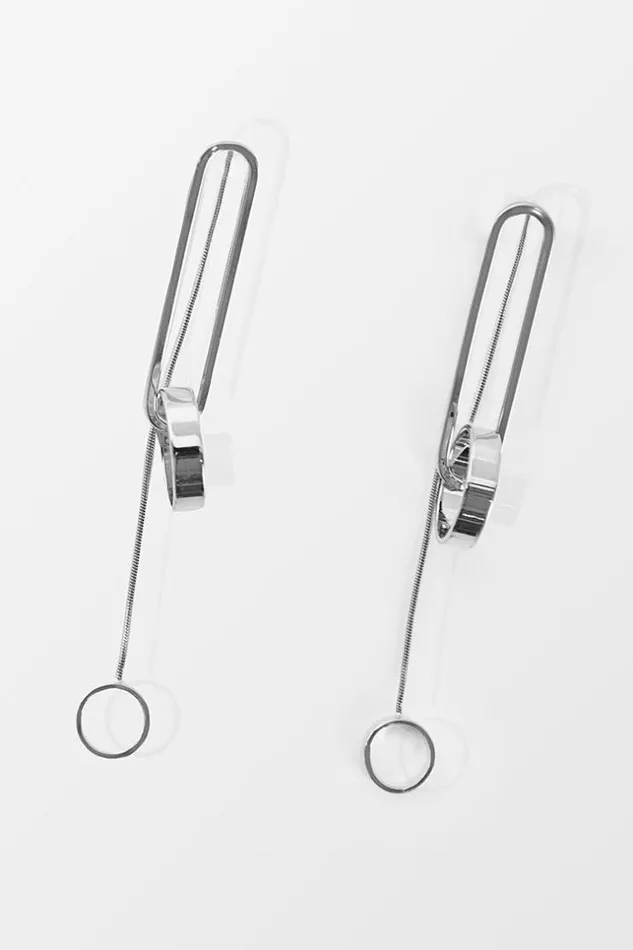 Women Jewellery Cupshe Poolside Silver Geometric Copper Earrings Multicolor