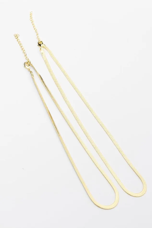Women Jewellery Cupshe Sun Kiss Shiny Necklace Gold
