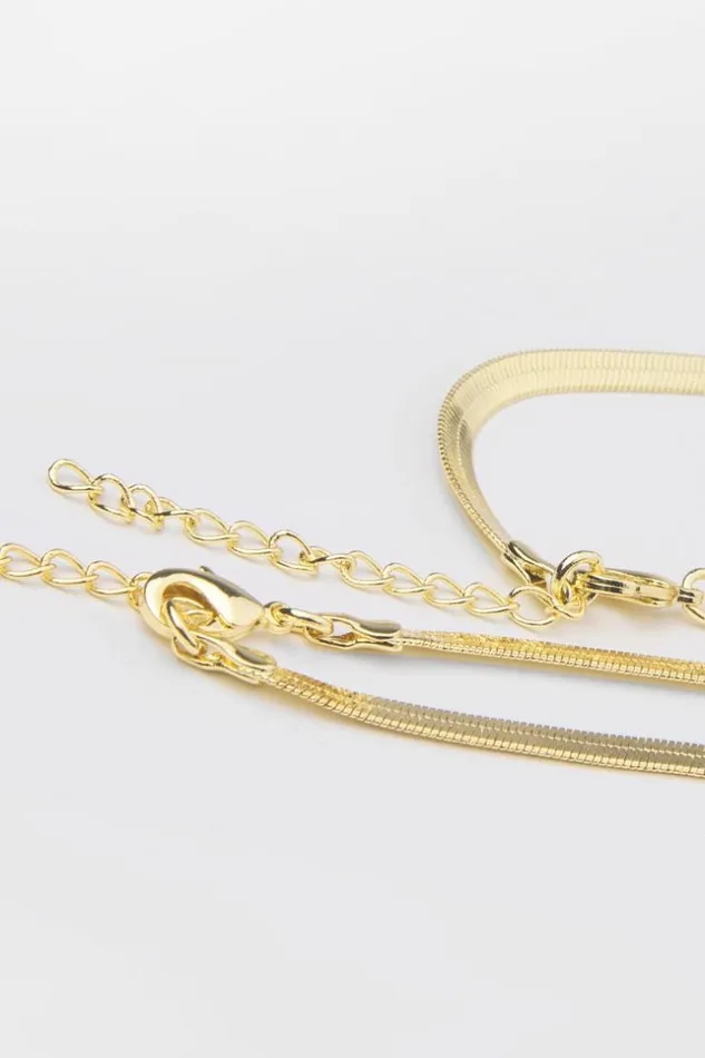 Women Jewellery Cupshe Sun Kiss Shiny Necklace Gold