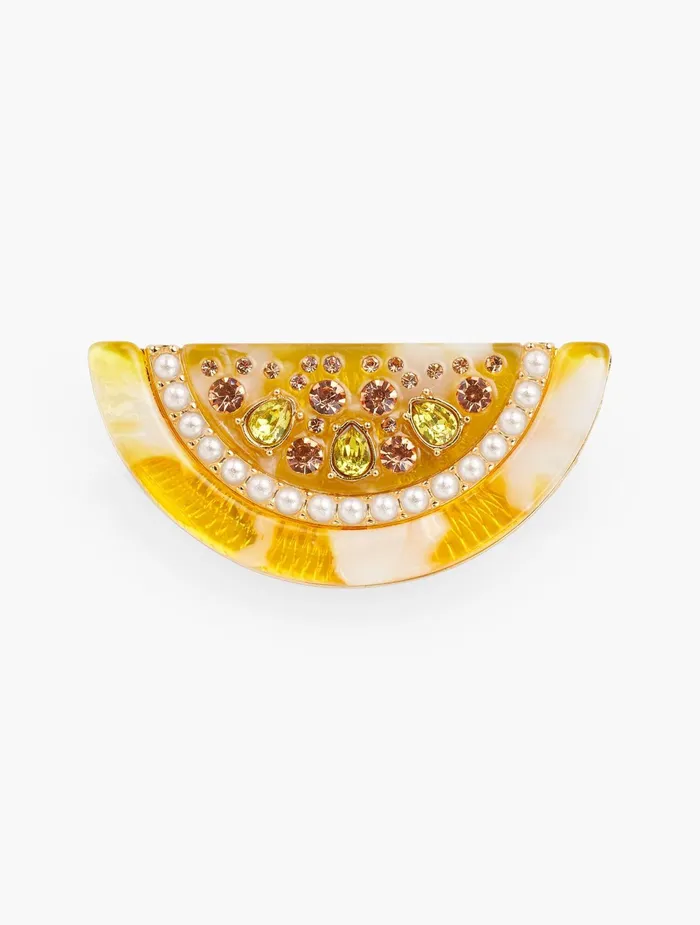 Women Jewelry Talbots Lemon Drop Brooch Sunshine Multi