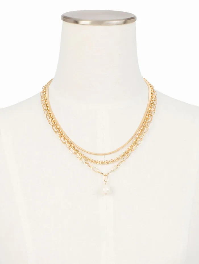 Women Jewelry Talbots Multi Strand Ivory Pendant Ivory Pearlgold